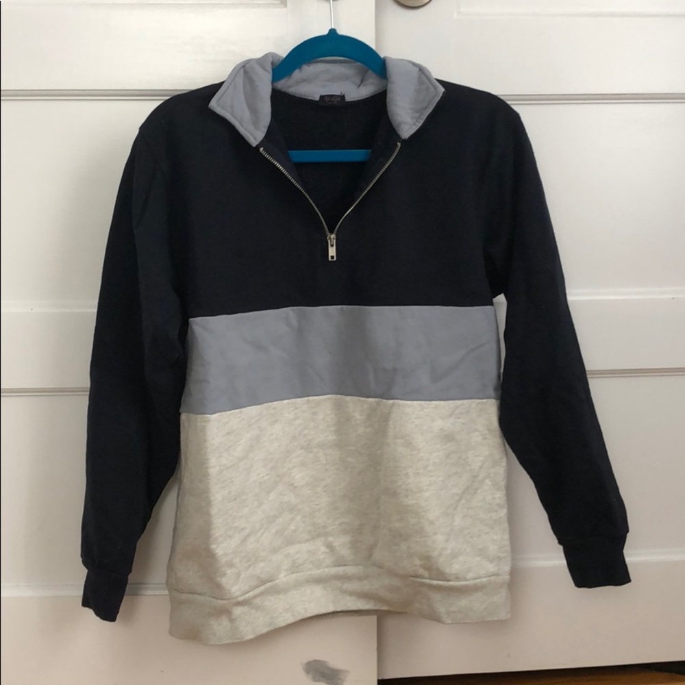 Brandy Melville quarter zip sweatshirt